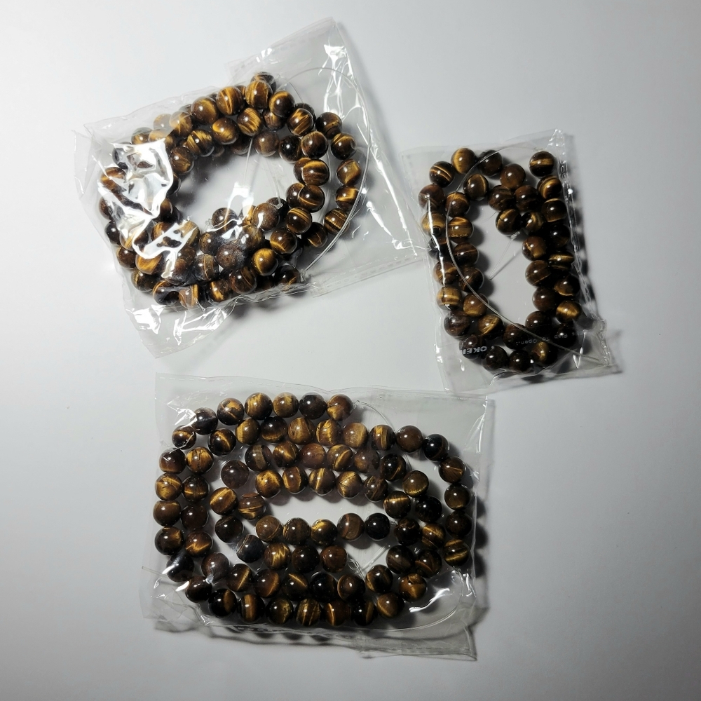 Tiger's Eye 10mm Beads - Jewelry Making